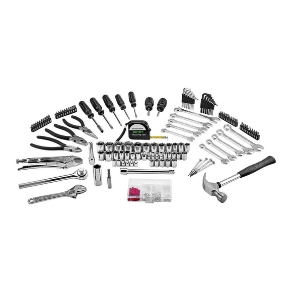 New - Pittsburg 130 piece Tool Kit with Case - Picture 4 of 6